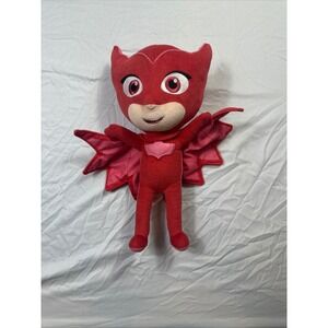 PJ Masks Owlette Plush Toy‎ Red Wings Just Play Pillow Doll Kids
